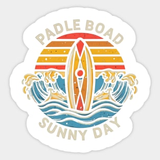 paddle board Sticker